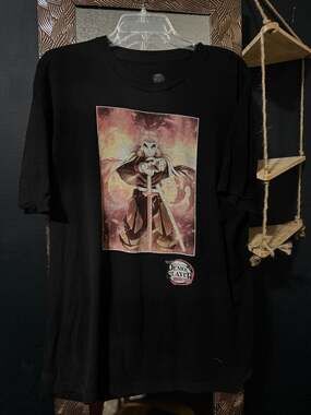 Demon Slayer: Mugen Train Kyojuro Rengoku Graphic T-Shirt